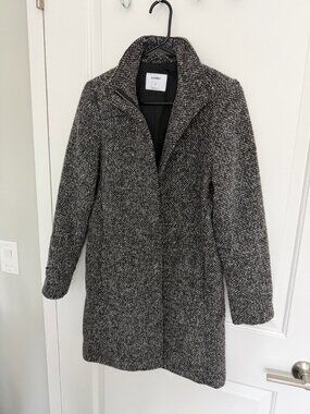 OLD NAVY Tweed, Wool Coat